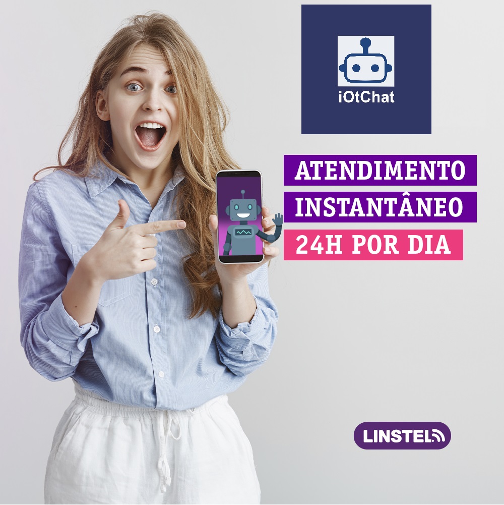Atendimento instantâneo 24h por dia
